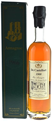 Rarität: Armagnac De Castelfort 0,2l Jahrgang 1966 inkl. Geschenkkarton von Armagnac De Castelfort