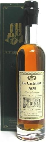 Rarität: Armagnac De Castelfort 0,2l - Jahrgang 1975 - abgefüllt 2018-43 Jahre im Fass gelagert von Armagnac De Castelfort