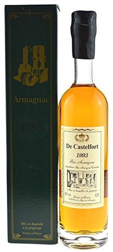 Rarität: Armagnac De Castelfort 0,2l Jahrgang 1993 inkl. Geschenkkarton von Armagnac De Castelfort