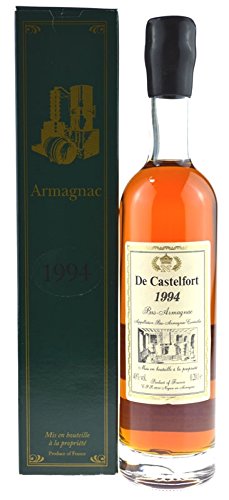 Rarität: Armagnac De Castelfort 0,2l Jahrgang 1994 incl. Geschenkkarton von Armagnac De Castelfort