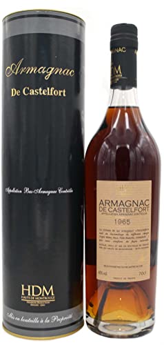 Rarität: Armagnac De Castelfort 0,7l Jahrgang 1965 inkl. Geschenkdose von Armagnac De Castelfort