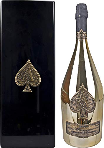 Armand de Brignac Champagne Brut Gold 12,5% Vol. 1,5l in Holzkiste von Armand de Brignac