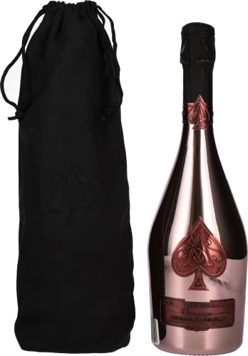 Armand de Brignac Champagne Rosé Brut 12,5% Vol. 0,75l in Velvet Bag von Armand de Brignac