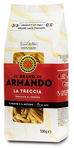 Il Grano Di Armando La Treccia Italienischer Weizen Bronze gezeichnet 100% Italienische Pasta 500g von ARMANDO