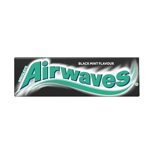 Armona Trading LTD Wrigley's Airwaves Kaugummi-Stückchen ohne Zuckerminze, 14 g, 10 Packungen von Armona Trading LTD