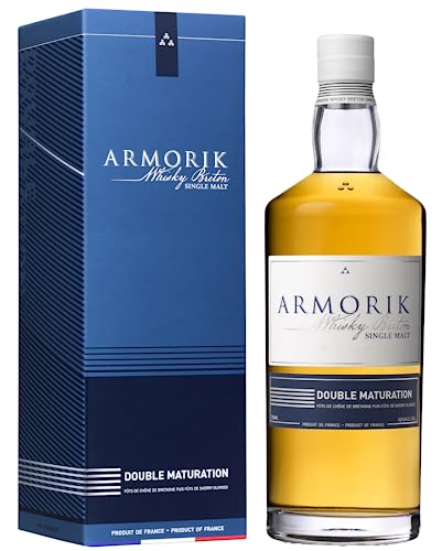 Armorik DOUBLE MATURATION Whisky Breton Single Malt 46% Vol. 0,7l in Geschenkbox von Armorik