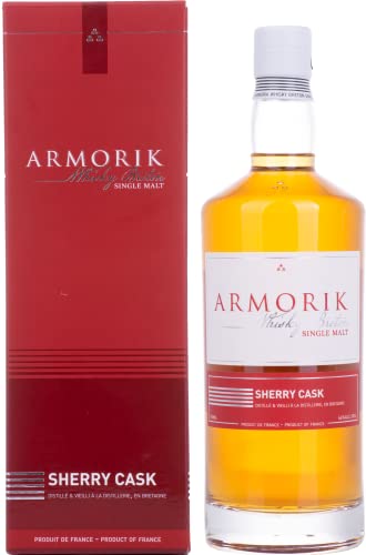 Armorik Single Malt SHERRY CASK Whisky Breton Single Malt 46% Vol. 0,7l in Geschenkbox von Armorik