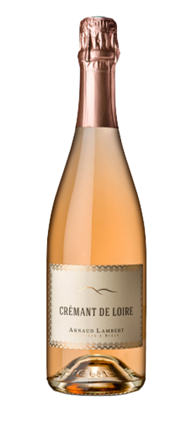 Crémant de Loire Brut Rosè von Arnaud Lambert