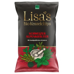 Kesselchips mit Alpenkräutern von Aroma Snacks