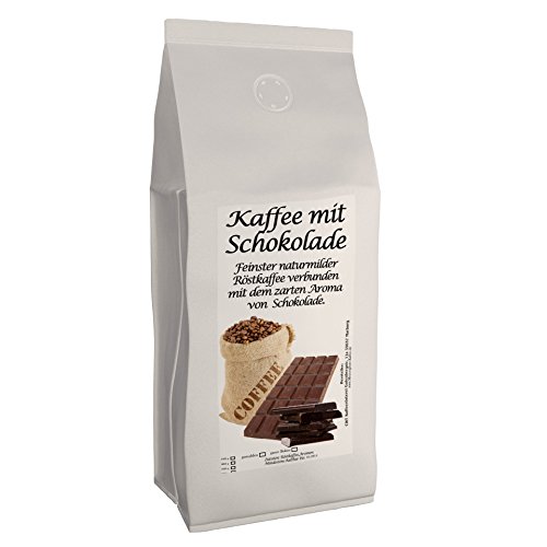 Aromakaffee - Aromatisierter Kaffee - Ganze Bohne - Frisch Von Uns Geröstet (Schokolade, 500 Gramm) von C&T