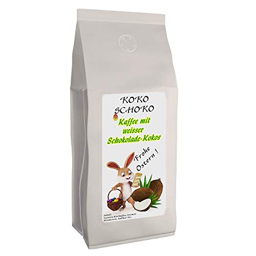 Aromakaffee - Aromatisierter Kaffee "Koko Schoko" Kokosnuss-Schokolade" 500 g Ganze Bohne - Spitzenkaffee - Schonend Und Frisch In Eigener Rösterei Geröstet von C&T