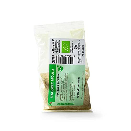 Beutel mit gemahlenem Bio Bockshornklee - 35 g von Aromandise