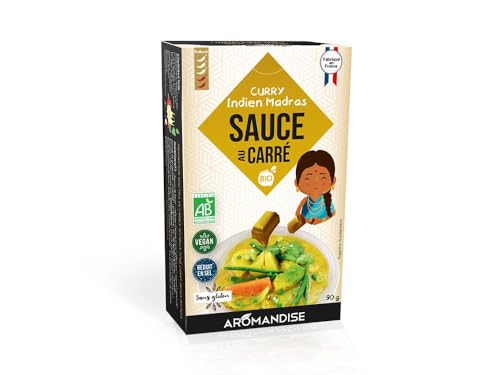 Indische Madras Square Sauce - 90 g von Aromandise