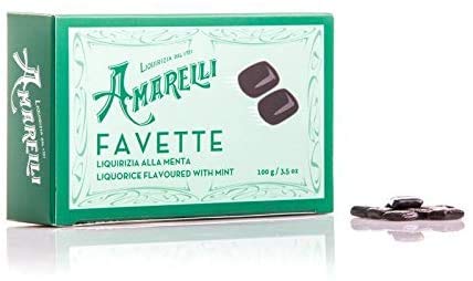 100% Echtes Italienische Lakritz | Pfefferminze Geschmack | 100g von Aromataste