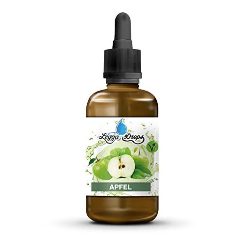 Aromenland Fitness Lebensmittelaroma Legga Drops Apfel Geschmack zuckerfrei kalorienfrei 50 ml von Aromenland