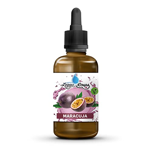 Aromenland Fitness Lebensmittelaroma Legga Drops Maracuja Geschmack zuckerfrei kalorienfrei 50 ml von Aromenland