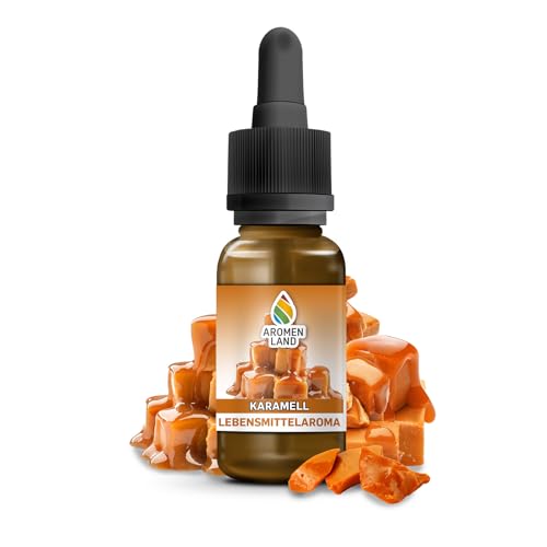 Aromenland Karamell Lebensmittelaroma 10 ml zuckerfrei kalorienfrei Aroma Tropfen für Lebensmittel von Aromenland