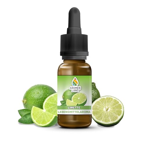 Aromenland Limette Lebensmittelaroma 10 ml zuckerfrei kalorienfrei Aroma Tropfen für Lebensmittel von Aromenland