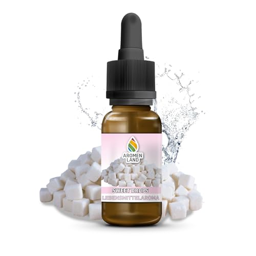 Aromenland Sweet Drops Lebensmittelaroma 10 ml zuckerfrei kalorienfrei Aroma Tropfen für Lebensmittel von Aromenland