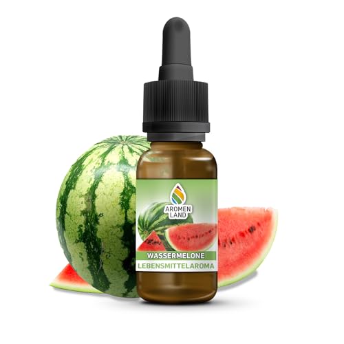 Aromenland Wassermelone Lebensmittelaroma 10 ml zuckerfrei kalorienfrei Aroma Tropfen für Lebensmittel von Aromenland