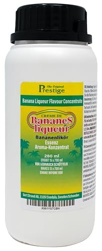 Banana Liqueur-Geschmacksessenz 280 ml | professionelle Essenz für den Hausgebrauch und die Brennerei | 18,7 ml Essenz für 700 ml Likör von Aromhuset