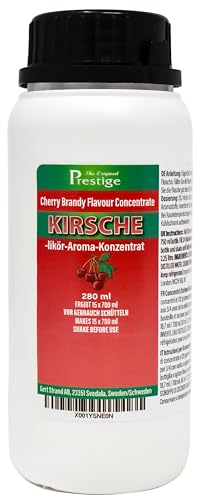 Cherry Brandy-Likör Geschmacksessenz 280 ml | professionelle Essenz für den Hausgebrauch und die Brennerei | 18,7 ml Essenz für 700 ml Cherry Brandy Likör von Aromhuset