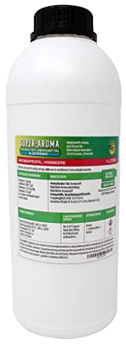 Himbeere Konzentrat 1000 ml | Super Aroma für die Lebensmittelindustrie und Enthusiasten | Lebensmittelaroma | Backaroma | Aromatropfen | Geschmackstropfen | zum Kochen, Backen & Mixen von Aromhuset