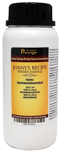 Jonny's Recipe Whisky-Geschmacksessenz 280 ml | professionelle Essenz für den Hausgebrauch und die Brennerei | 18,7 ml Essenz für 700 ml Getränk von Aromhuset