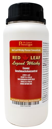 Red Leaf Legend Whisky-Geschmacksessenz 280 ml | professionelle Essenz für den Hausgebrauch und die Brennerei | 18,7 ml Essenz für 700 ml alkoholisches Getränk von Aromhuset