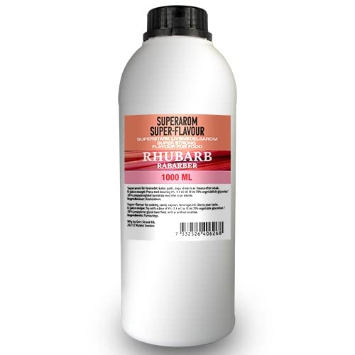 Superarom Rhabarber 1 Liter von Aromhuset