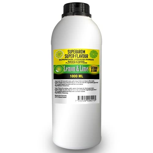 Superarom Zitrone & Limette 1 Liter von Aromhuset