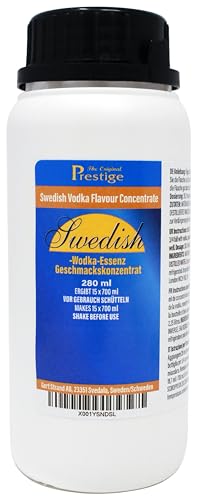 Swedish Vodka-Geschmacksessenz 280 ml | professionelle Essenz für den Hausgebrauch und die Brennerei | 18,7 ml Essenz für 700 ml Getränk von Aromhuset