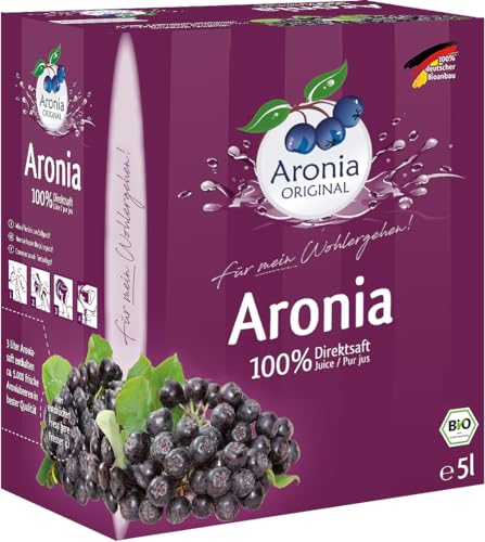 Bio Aronia Direktsaft 6 x 5 l von Aronia Original