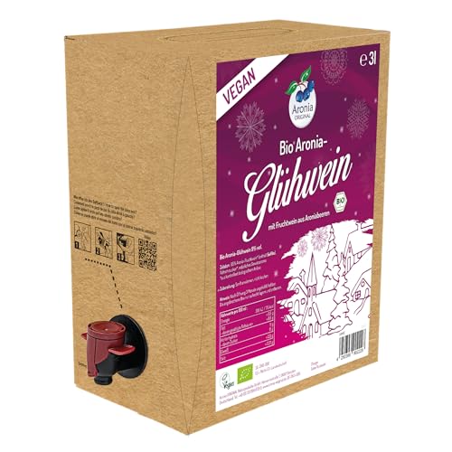 Bio Aronia Glühwein 3 Liter - mit Fruchtwein aus Aroniabeeren von Aronia Original