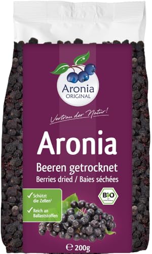 Bio Aroniabeeren getrocknet von Aronia Original