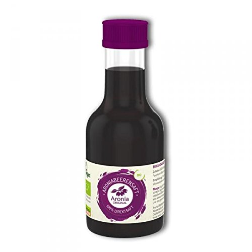 Bio Aroniasaft 0,1 l Probierflasche von Aronia Original