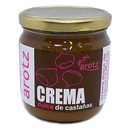 Maronencreme - Kastaniencreme von Spanischen Edelkastanien der Sorte Castanea Sativa Mill - Clement Faugier - Crème de Marrons - 435 g Glas, Menge:1 Stück von Arotz