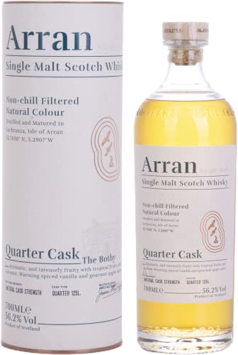 Arran Quarter Cask THE BOTHY 56,2% Vol. 0,7l in Geschenkbox von Arran