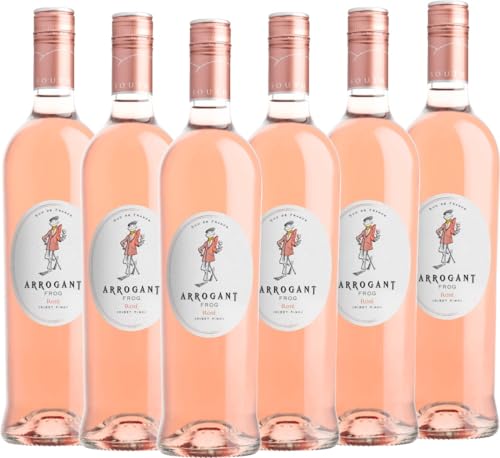 Ribet Pink Syrah Rosé Arrogant Frog Roséwein 6 x 0,75l VINELLO - 6 x Weinpaket inkl. kostenlosem VINELLO.weinausgießer von Arrogant Frog