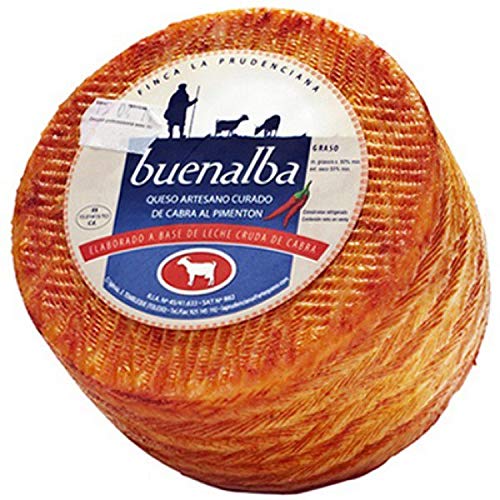 Gereifter Ziegenkäse mit Paprika von Buenalba ca. 3,2 kg - Artequeso von Artequeso