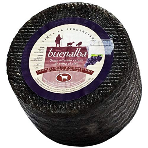 Gereifter Ziegenkäse mit Rotwein von Buenalba ca. 3,2 kg - Artequeso von Artequeso