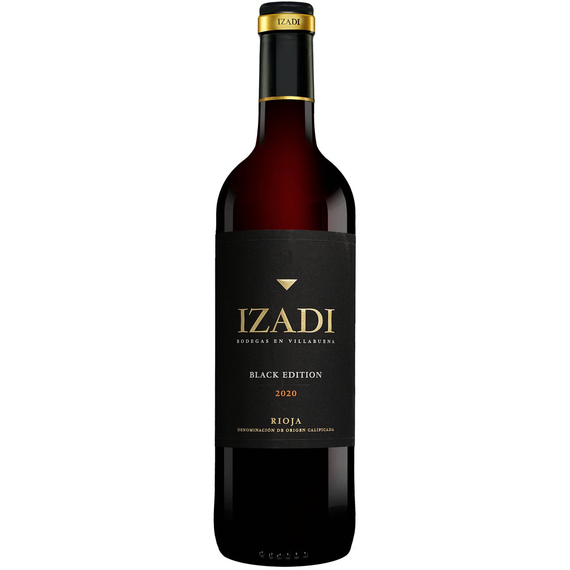 Izadi Crianza Black Edition 2020  0.75L 14.5% Vol. Rotwein Trocken aus Spanien von Artevino - Izadi