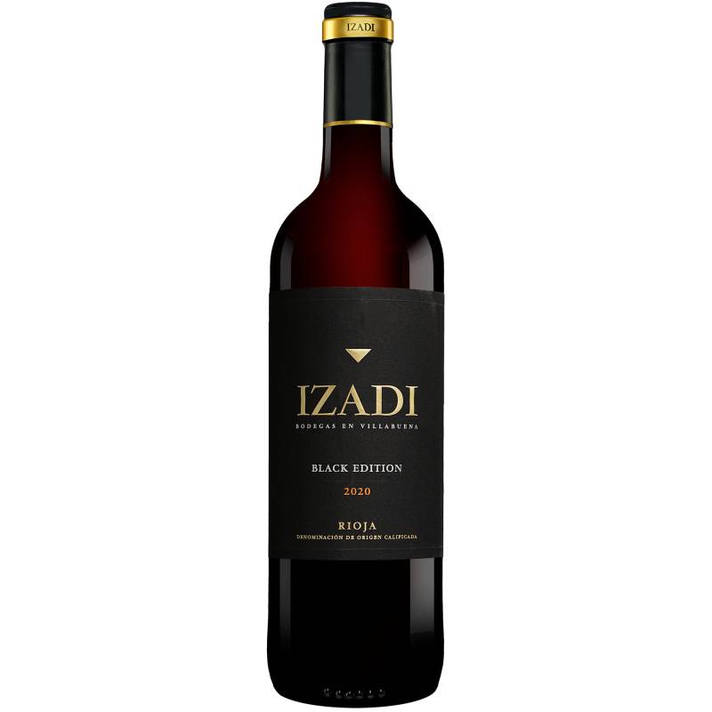 Izadi Crianza Black Edition 2020  0.75L 14.5% Vol. Rotwein Trocken aus Spanien von Artevino - Izadi