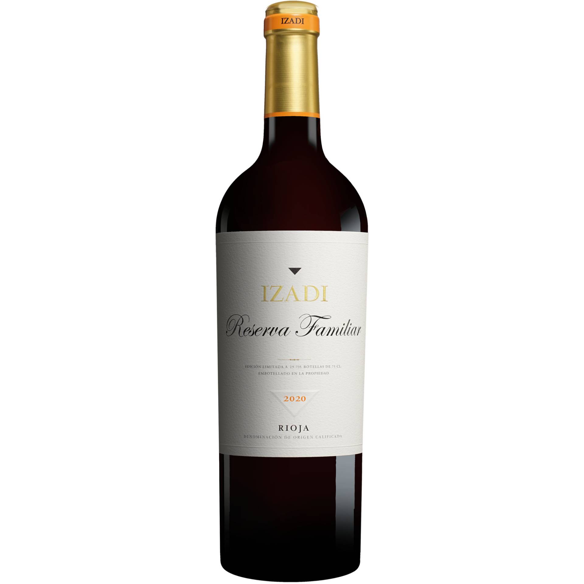 Izadi Tinto »Reserva Familiar« Reserva 2020  0.75L 14.5% Vol. Rotwein Trocken aus Spanien von Artevino - Izadi