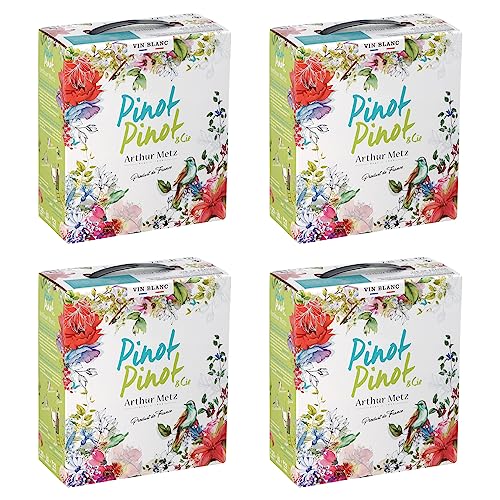 Arthur Metz Pinot Pinot & Cie Weißwein trocken Bag-in-Box (4x2,25l) von Arthur Metz