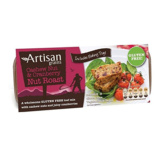 Artisan Grains GF Cashew & Cran Nussbraten, 200 g, 4 Stück von Artisan Grains