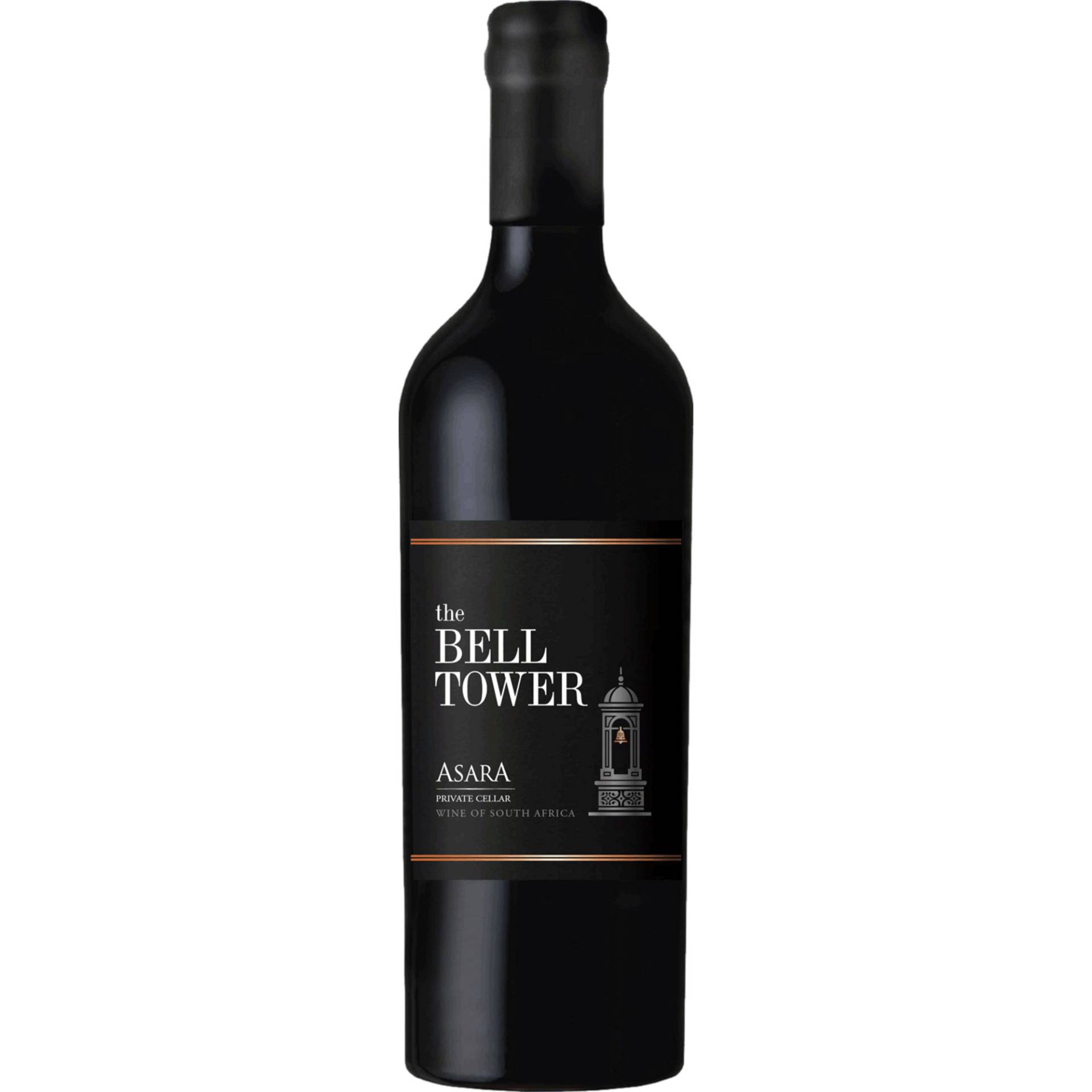 Asara The Bell Tower, WO Stellenbosch, Western Cape, 2016, Rotwein von Asara Wine Estate, Polkdraai Road, Stellenbosch 7600 Südafrika / CAPREO GmbH- Gildeweg 10- 46562 Voerde- Deutschland