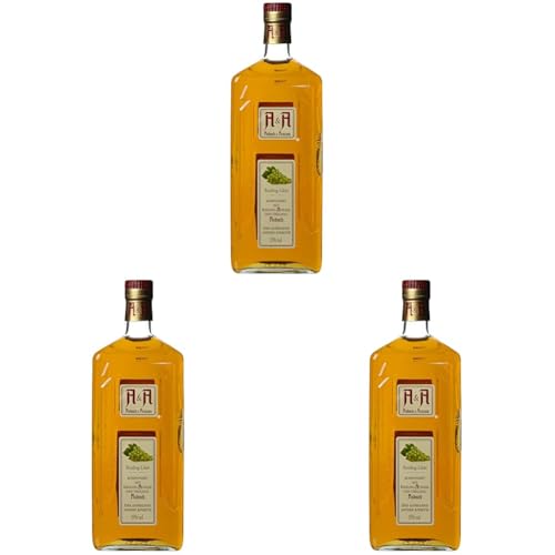 Asbach A und Auslese Riesling - Likör (1 x 0.7 l) (Packung mit 3) von Asbach