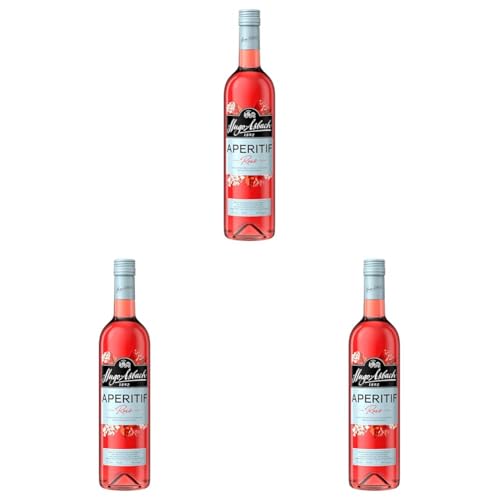 Asbach Hugo Aperitif Rosé - Aperitif des Jahres national (1 x 0.75 l) (Packung mit 3) von Asbach