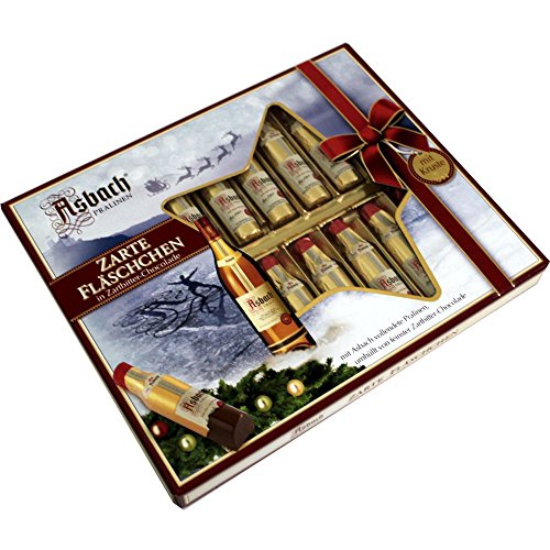 Asbach-Pralinen Weihnachtsfläschchen, 1er Pack (1 x 250 g) von Asbach